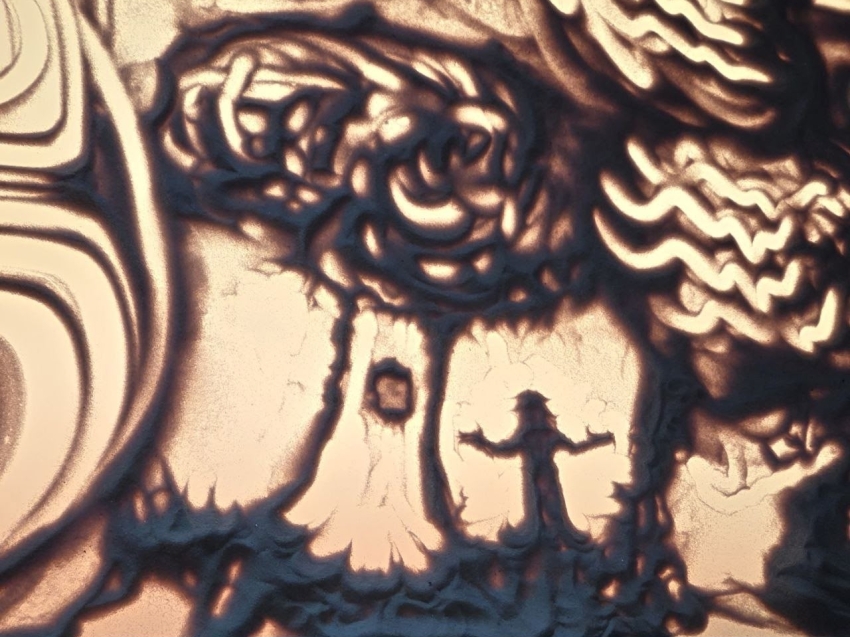 Мультфильм в технике песочной анимации выпустили студийцы Школы креативных индустрий Читы